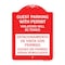 Signmission Guest Parking with Permit Violators Will Be Towed Estacionamento De Visita Con Permis, RW-1824-23927 A-DES-RW-1824-23927 - alternate 1